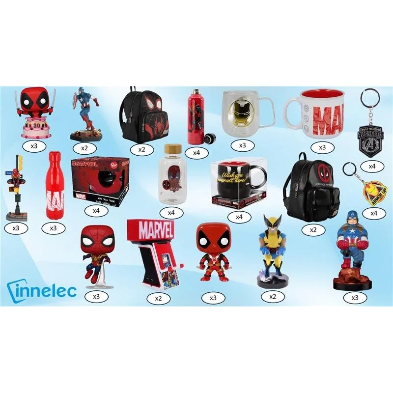 Assortiment Marvel Innelec | Box Officielle