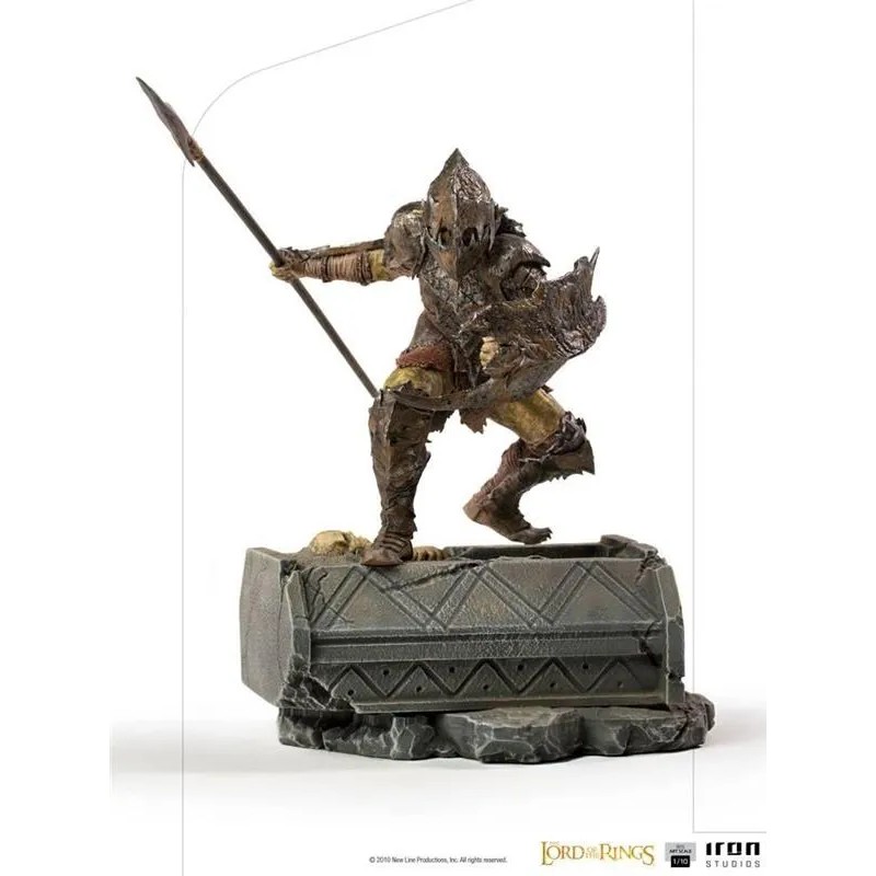 Statue Orque Armure 1/10 LOTR - Fine Collectibles