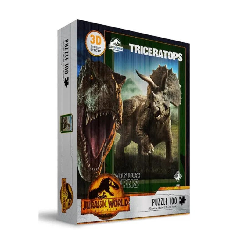 Puzzle 3D Jurassic Trice - Jeu de Société Dinosaures