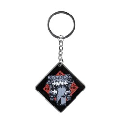 Porte-clés Magic The Gathering rouge noir | Konix