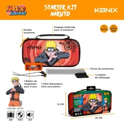 Starter Kit Nintendo Switch Naruto Konix | Accessoires