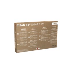 Smart TV 4K 43" Konix Titan | Ultra HD