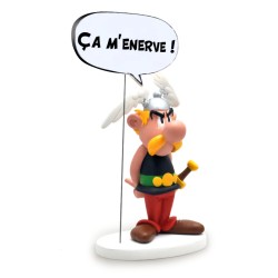 Figurine Bulle Astérix Ça m'énerve Plastoy | Collection