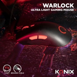 Souris Gaming Ultra-Légère Warlock Konix | e-sport