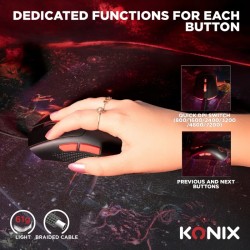 Souris Gaming Ultra-Légère Warlock Konix | e-sport