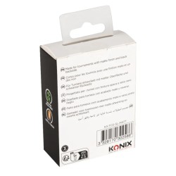 Sleeves TCG Noir Mat 100 Pcs Konix | Protection Cartes