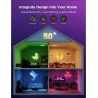 Govee Mini Panel Lights Smart LED Wi-Fi - 72W | Éclairage