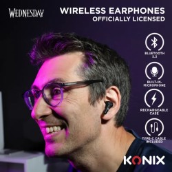 Écouteurs TWS Wednesday Konix | Casque sans fil Bluetooth