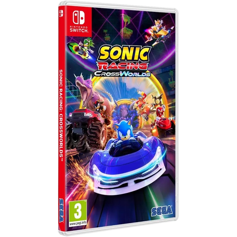 Sonic Racing Crossworlds Switch - Jeu course Plaion
