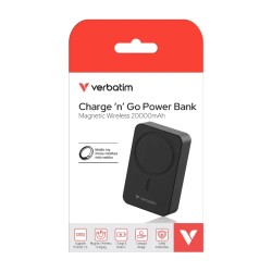 Power Bank MagSafe 20000mAh Verbatim | Charge Rapide