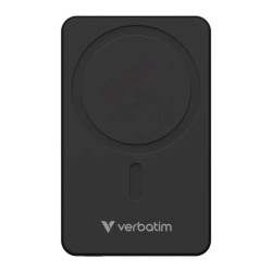 Power Bank MagSafe 5000mAh Verbatim Noir | Charge Rapide