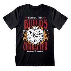 T-shirt D&D Builds Character XL | Heroes Inc.