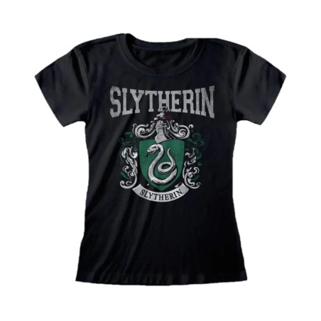 T-shirt Fille Slytherin Harry Potter | Heroes Inc.