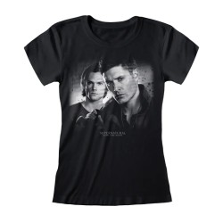 T-shirt Girl Supernatural | Heroes Inc. Coton