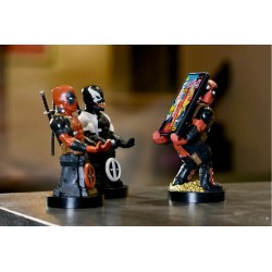 Figurine Deadpool Cable Guys | Support téléphone