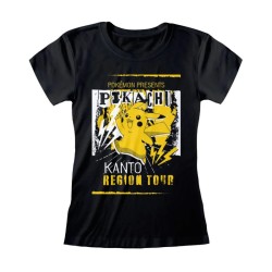 T-shirt Girl Pikachu Kanto M | Heroes Inc.