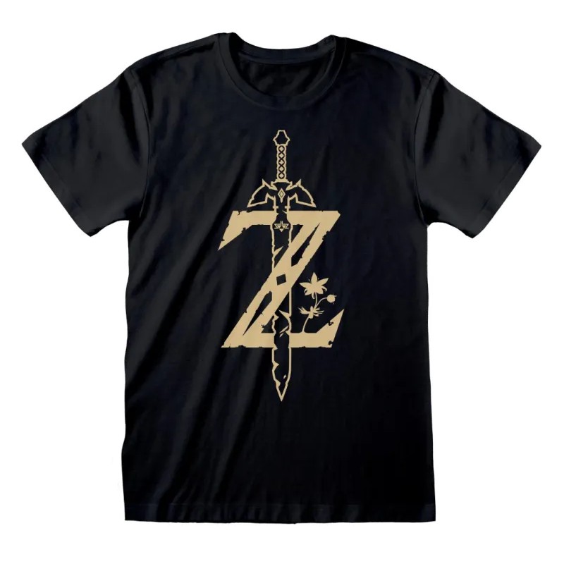 T-Shirt Zelda BOTW Sword Icon | Heroes Inc.
