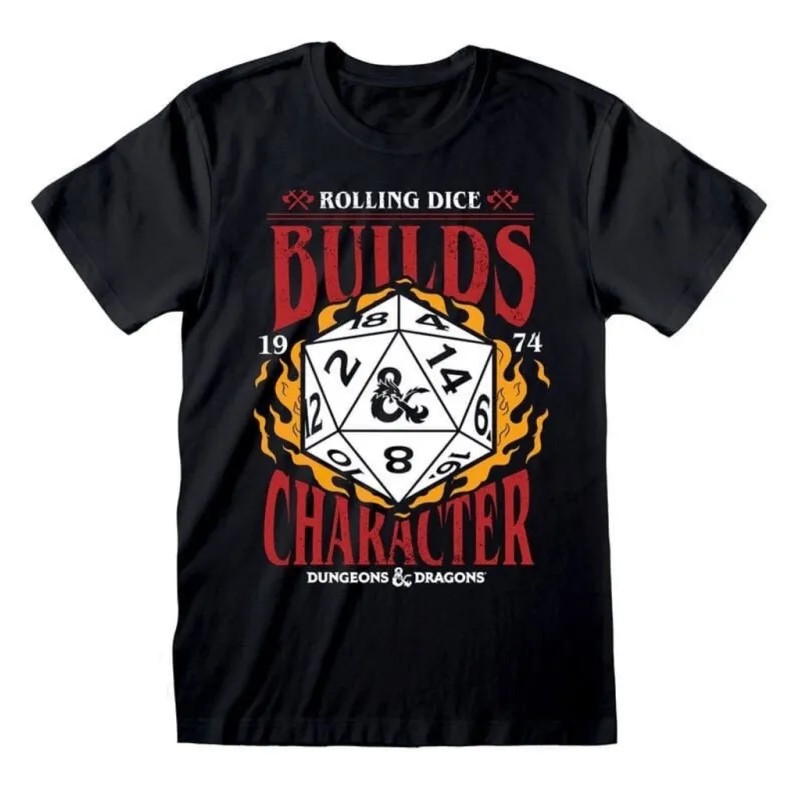 T-shirt D&D Builds Character | Heroes Inc.