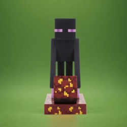 Figurine Support Minecraft Steve Armure Diamant | Cable Guys