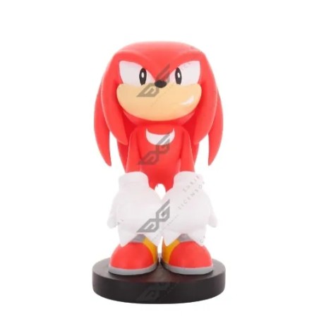 Figurine Sonic Knuckles Cable Guys | Support Téléphone