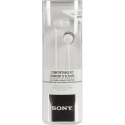 Casque Sony MDR-EX15LP intra-auriculaire filaire blanc