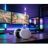 Casque Gaming Filaire Nexus RGB Blanc USB | Konix