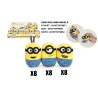 Peluche Minions Squeeshy 5cm Play By Play | Jouet