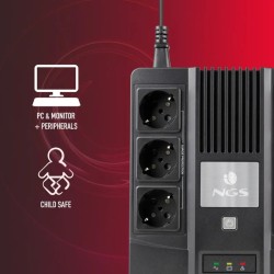 Onduleur 600VA Fortress NGS | Protection PC