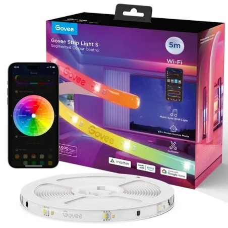 Ruban LED Govee Strip Light S 5m | Éclairage RGB