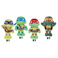 Peluche TMNT Movie 28cm | Tortues Ninja Officielle