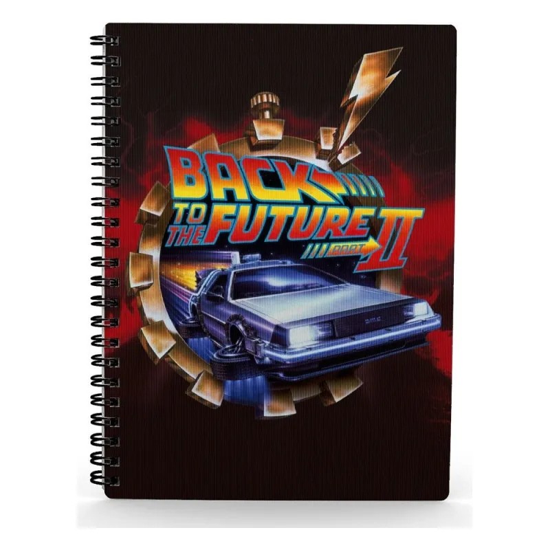 Carnet Effet 3D Retour Futur - Papeterie SD