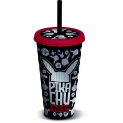Tumbler Pokemon Metal 790ml avec Paille | Stor