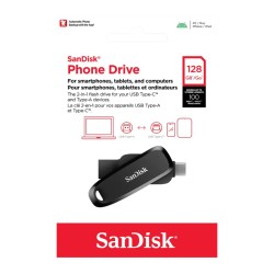 Clé USB SanDisk 128Go USB 3.2 Gen 1 Type-C