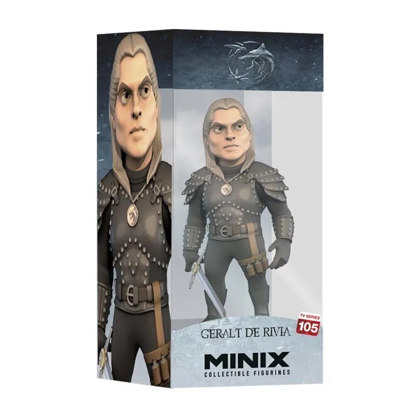 Figurine Witcher Geralt MINIX 1UP | Achat