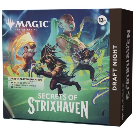 MTG Secrets of Strixhaven Draft Night Anglais