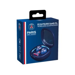 Écouteurs TWS Bleu Konix PSG | Casque Sans Fil