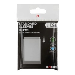 Protèges cartes TCG Konix 100 pcs - Sleeves standard