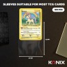 Protèges cartes TCG Konix 100 pcs - Sleeves standard