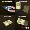 Protèges cartes TCG Konix 100 pcs - Sleeves standard