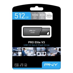 Clé USB PNY Pro Elite V3 512GB USB 3.2 | Stockage