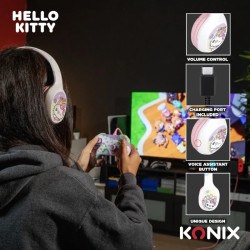 Casque Bluetooth Hello Kitty Konix | Sans Fil
