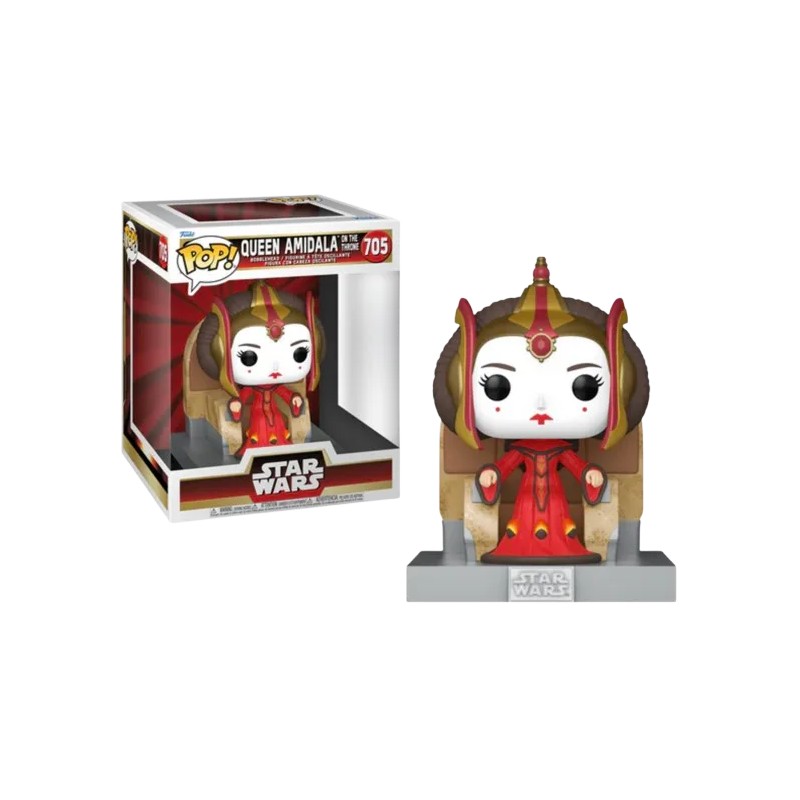Funko POP Star Wars Amidala sur Trône | Figurine Officielle