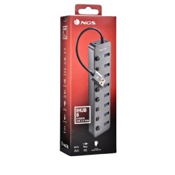Hub USB-C 8 en 1 NGS Wonder Dock | Station accueil