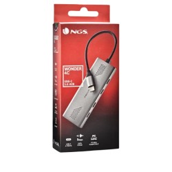 Hub USB-C 8 en 1 NGS Wonder Dock | Station accueil