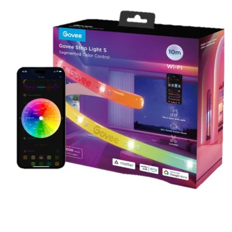 Ruban LED Govee Strip Light S Wi-Fi Bluetooth 36W