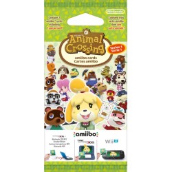 Amiibo Animal Crossing S1 3 Cartes - Nintendo