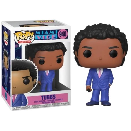 Funko POP Miami Vice Tubbs | Figurine Officielle