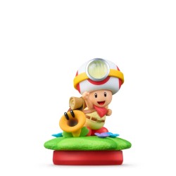Amiibo Capitaine Toad Fleur Cancan Nintendo