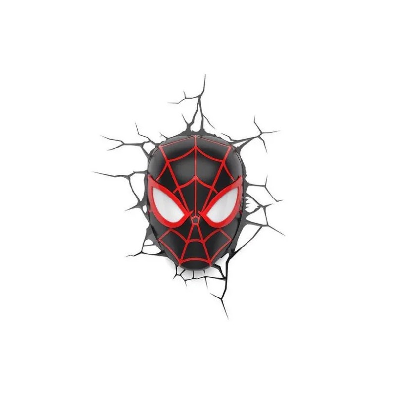 Lampe 3D Miles Morales LED - Veilleuse design
