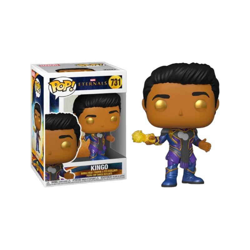 Funko POP Marvel Eternals Kingo | Figurine Officielle